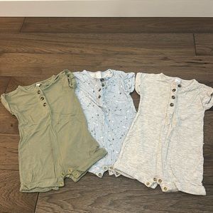 Lou Lou rompers size 12-24 in good condition.